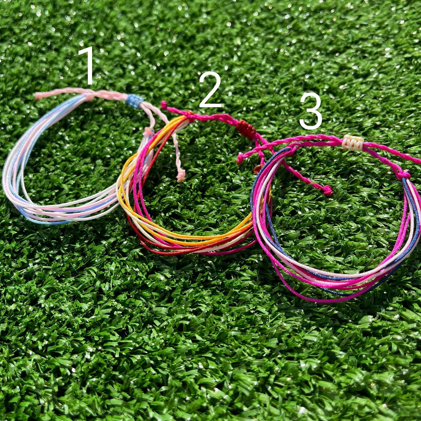 Wax bracelets