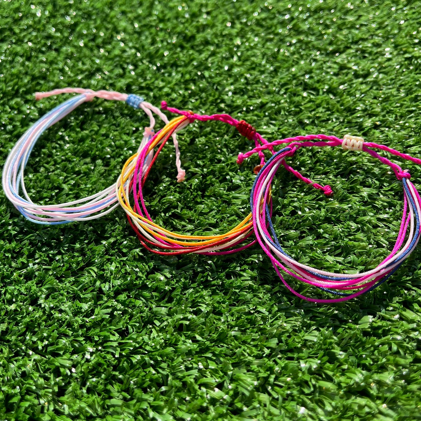 Wax bracelets